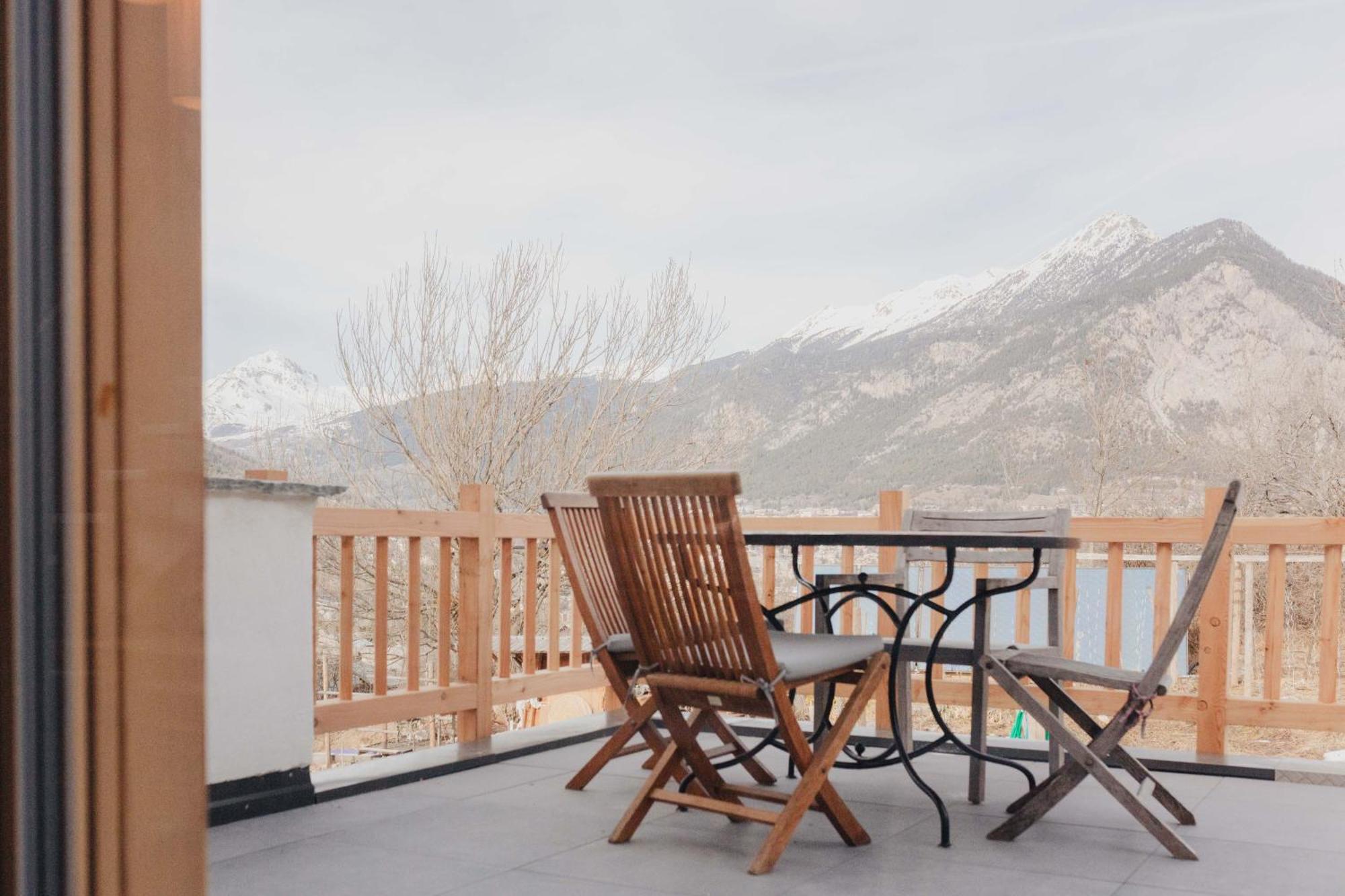 Апартаменти Mountain Escape Briancon Views Villar-Saint-Pancrace Екстер'єр фото